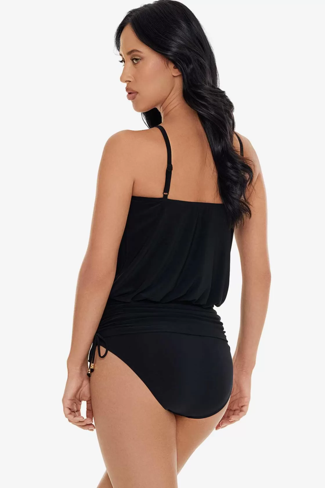 Miraclesuit Swim Dress | One Piece^Boba Babs Tankini Top Black