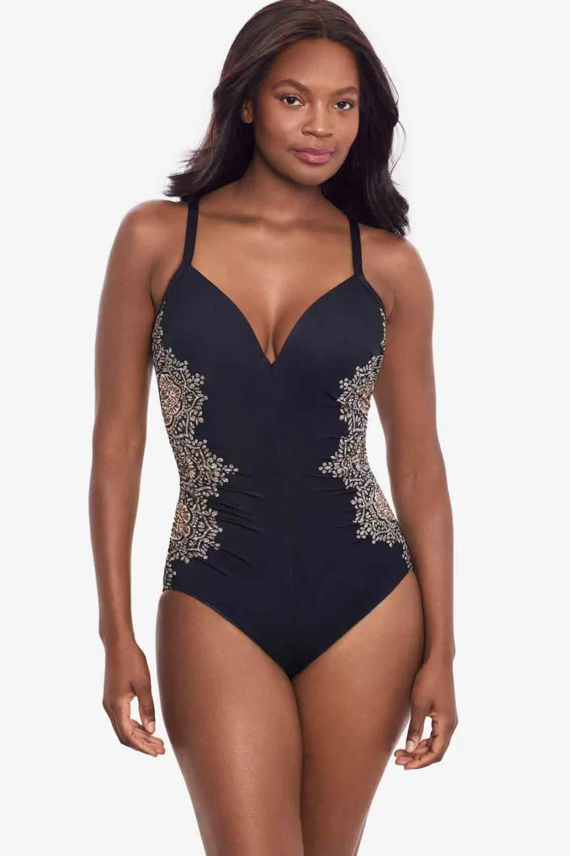 Miraclesuit One Piece^Cappadocia Temptation One Piece Swimsuit Black/Multi