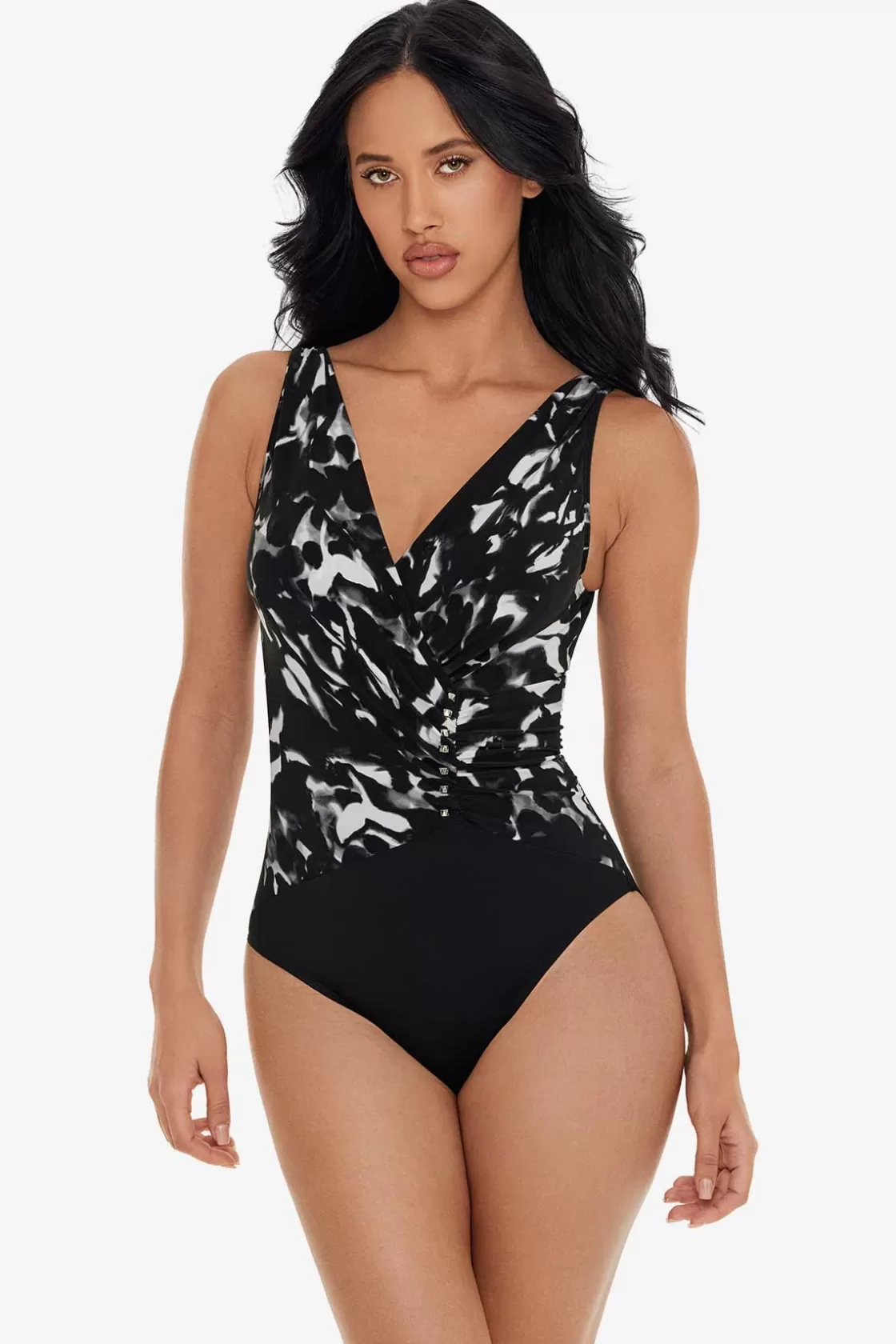 Miraclesuit One Piece^Dream State Bindy One Piece Swimsuit Black/Multi