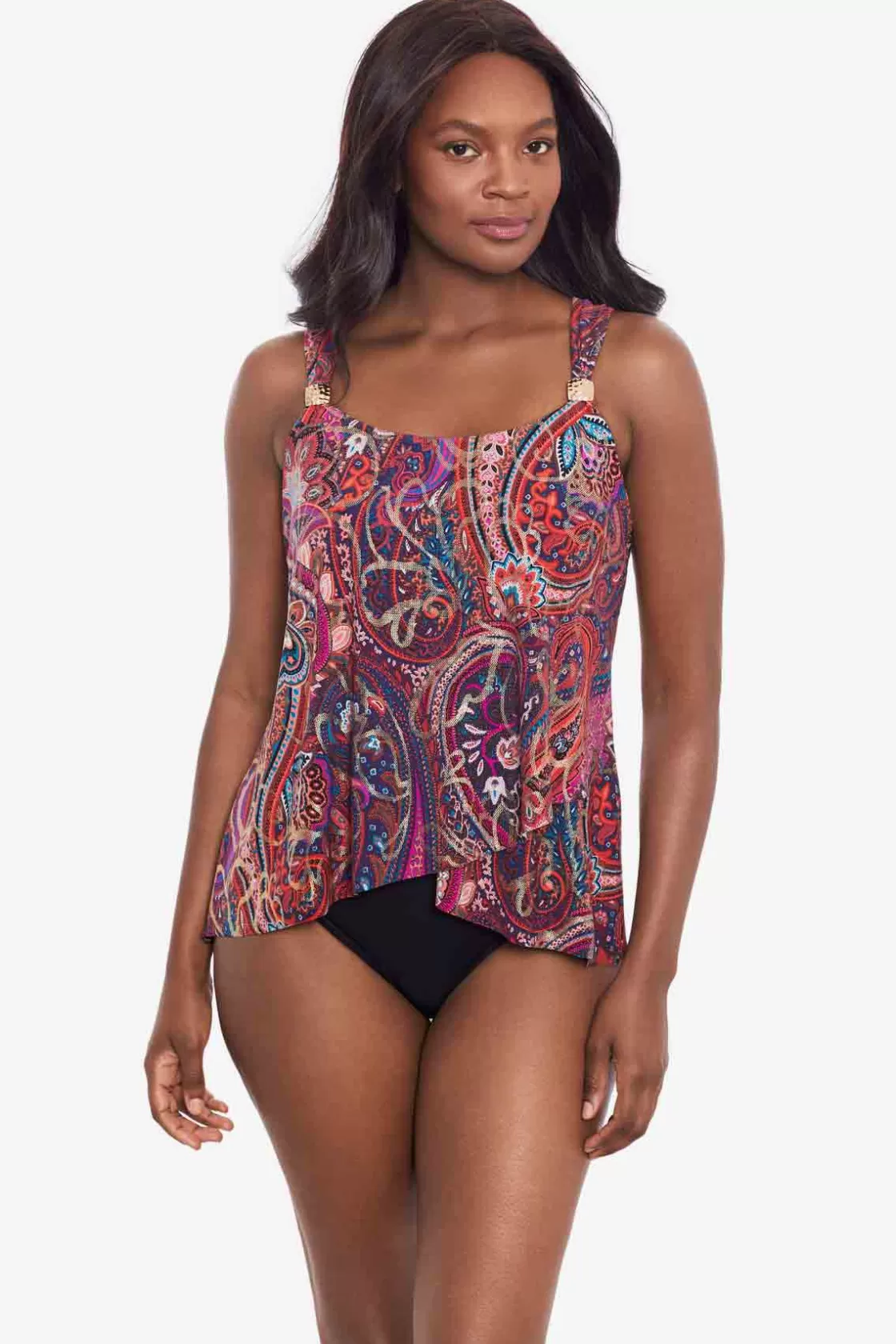 Miraclesuit Swim Bottoms^Dynasty Dazzle Tankini Top Multi