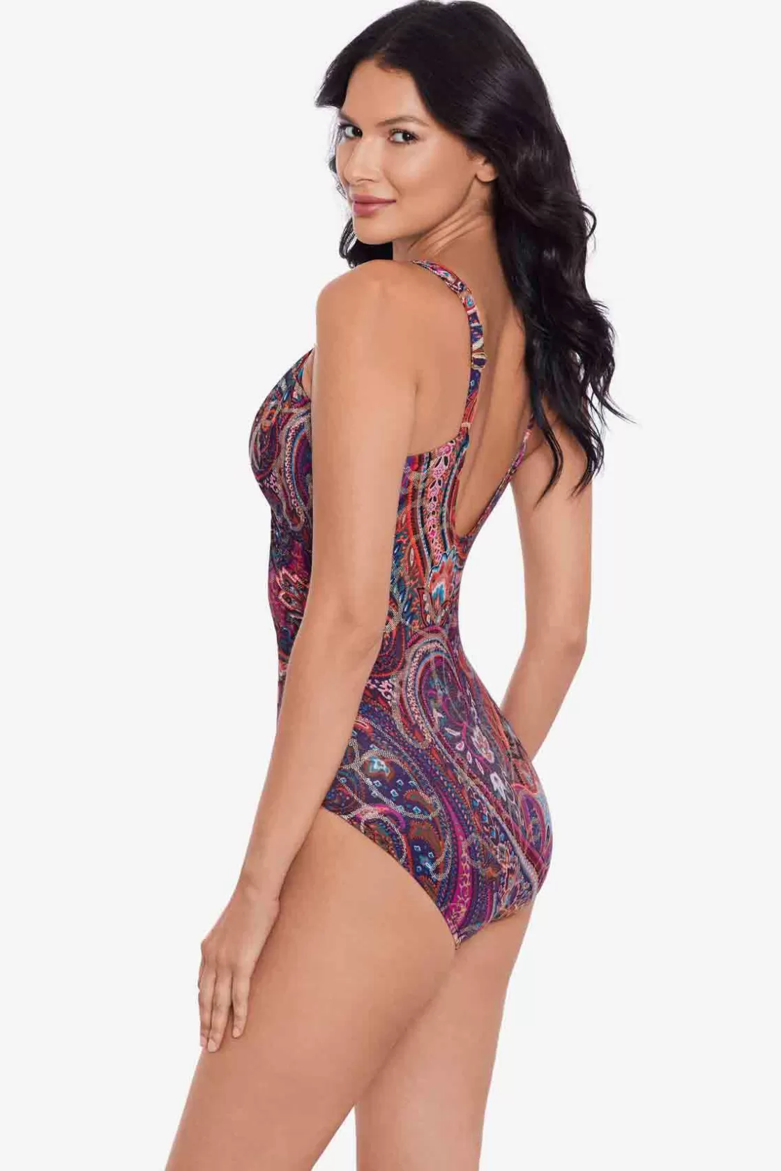 Miraclesuit Cover Ups^Dynasty Siren One Piece Swimsuit Multi