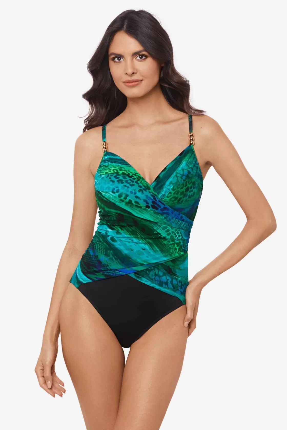 Miraclesuit One Piece^Margarita Louise One Piece Swimsuit Blue/Multi