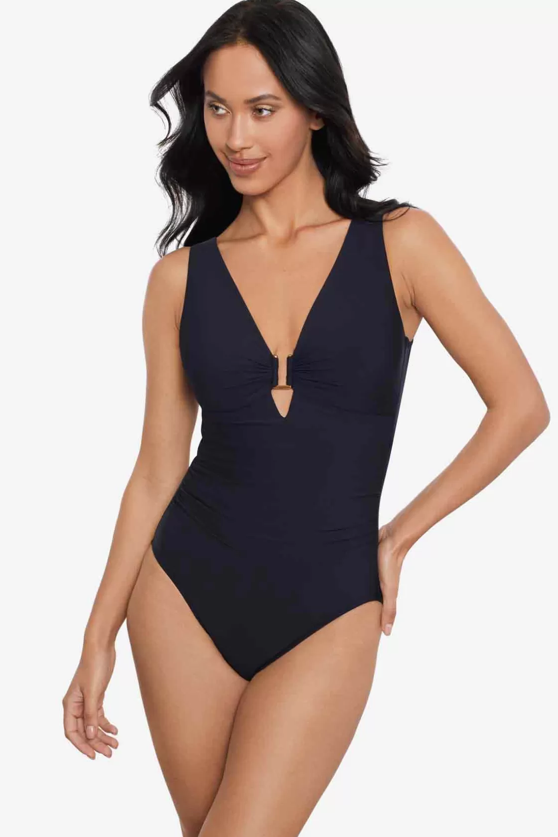 Miraclesuit Cover Ups^Marquis Kristi One Piece Swimsuit Black