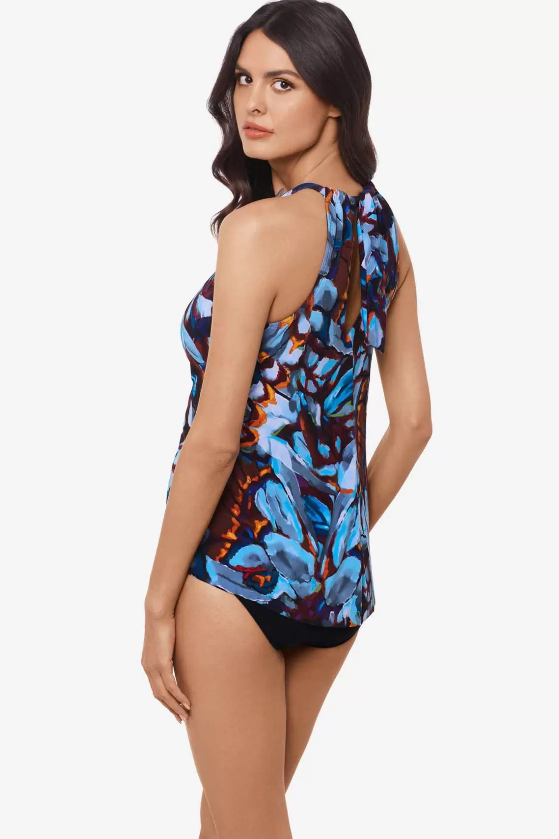 Miraclesuit Swim Bottoms^Monarch Esme Tankini Top Multi