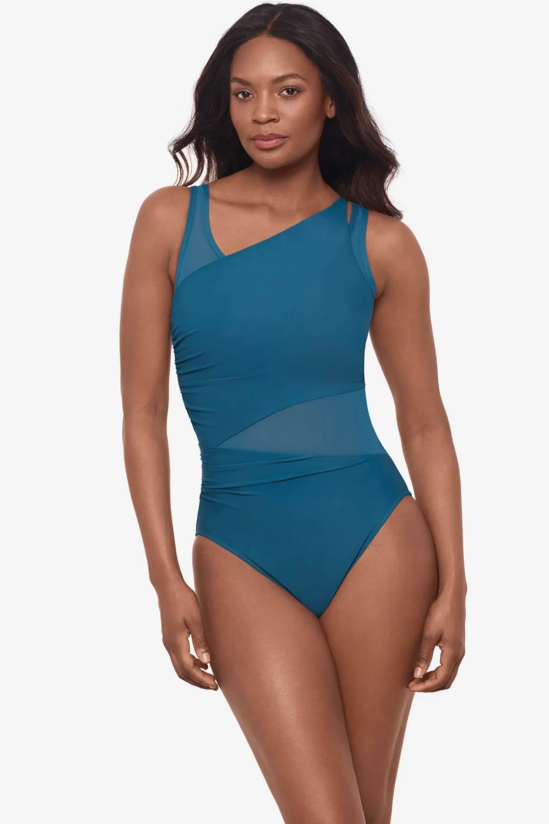 Miraclesuit Cover Ups^Network Azura One Piece Swimsuit Aegean