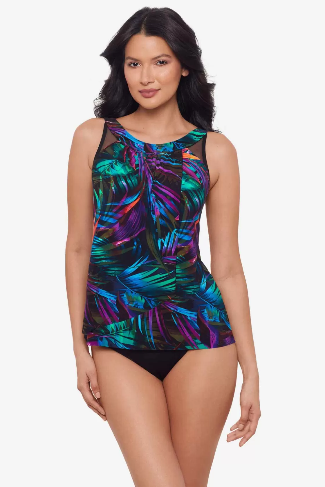 Miraclesuit Swim Bottoms^Palma Paradiso Ursula Tankini Top Multi