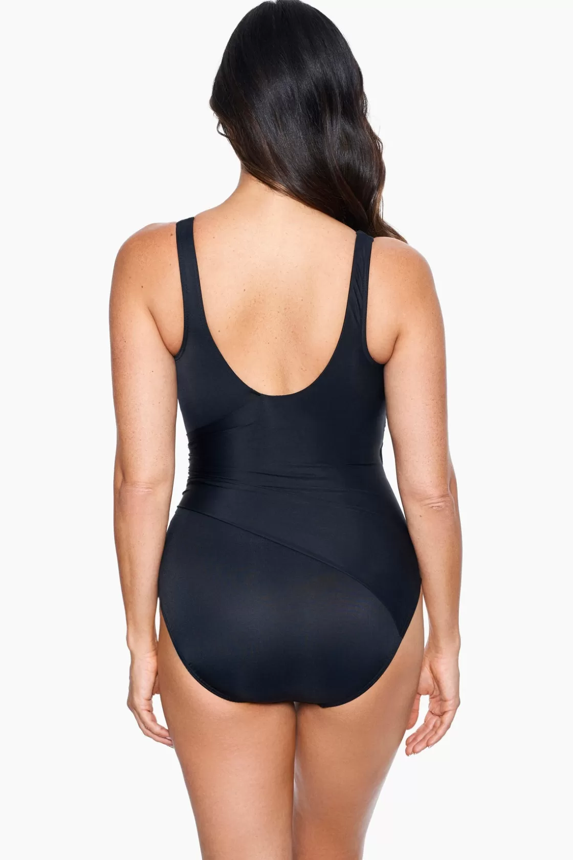 Miraclesuit Bra-Sized Swim | Dd+ Cup^Razzle Dazzle Eclat One Piece Swimsuit Black