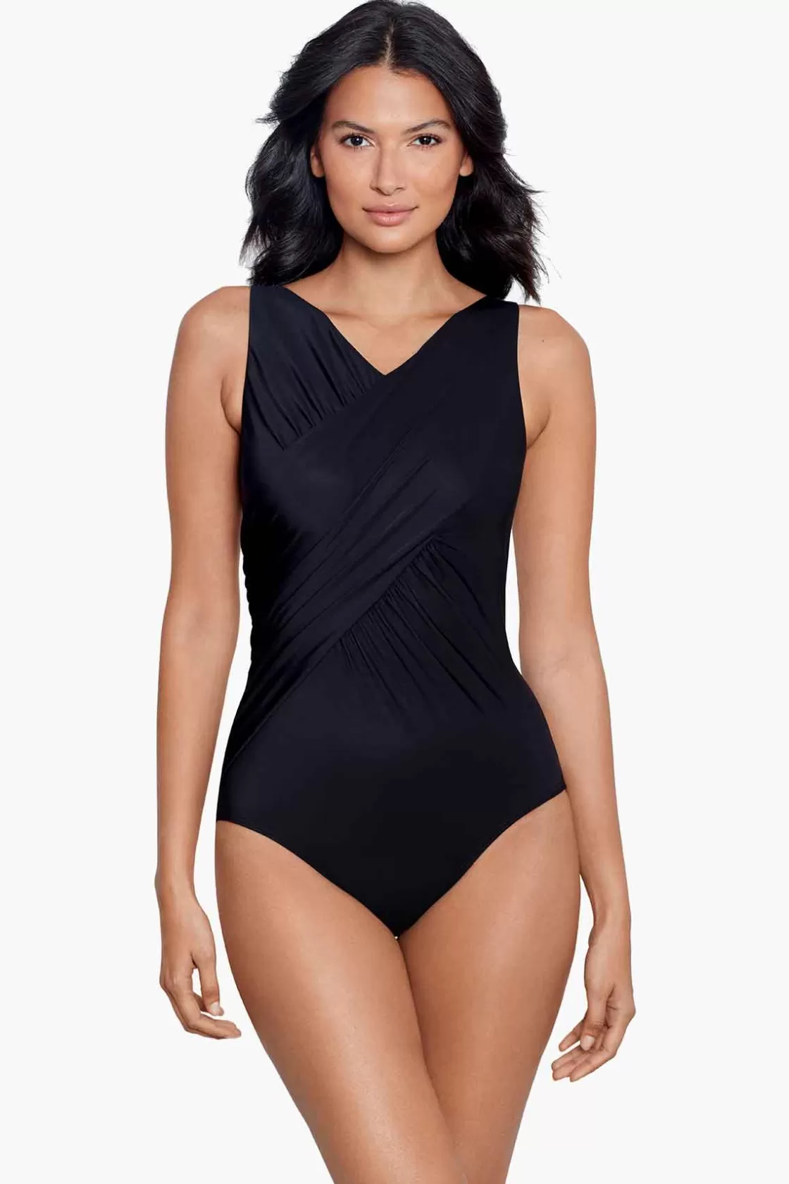 Miraclesuit Cover Ups^Rock Solid Tulia One Piece Swimsuit Black