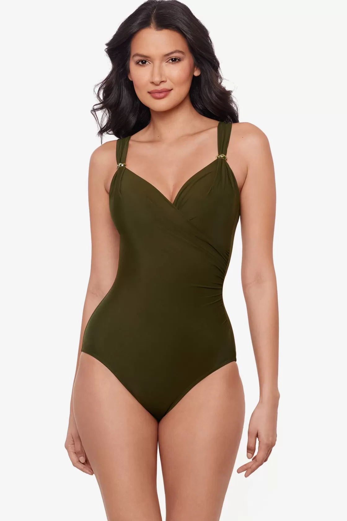 Miraclesuit One Piece^Siren One Piece Swimsuit DD-Cup Nori