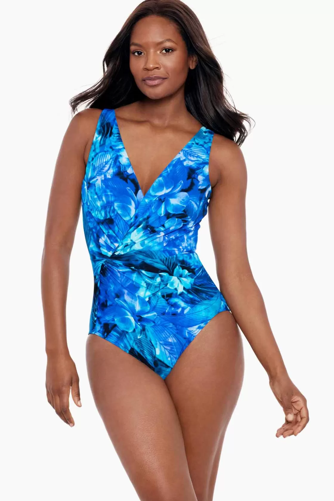 Miraclesuit One Piece^Sous Marine Esmerelda One Piece Swimsuit Blue/Multi