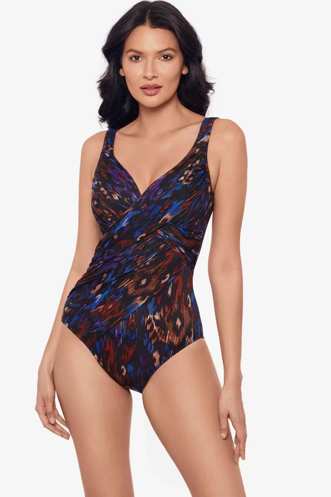 Miraclesuit One Piece^Tapiz Revele One Piece Swimsuit Black/Multi