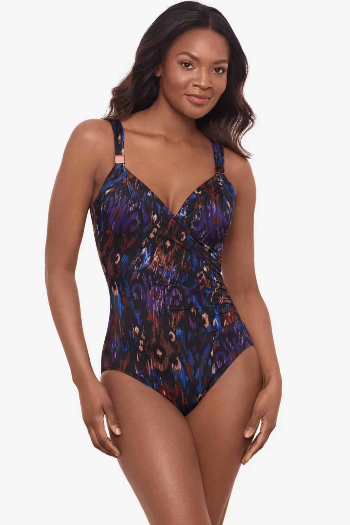 Miraclesuit One Piece^Tapiz Siren One Piece Swimsuit Black/Multi