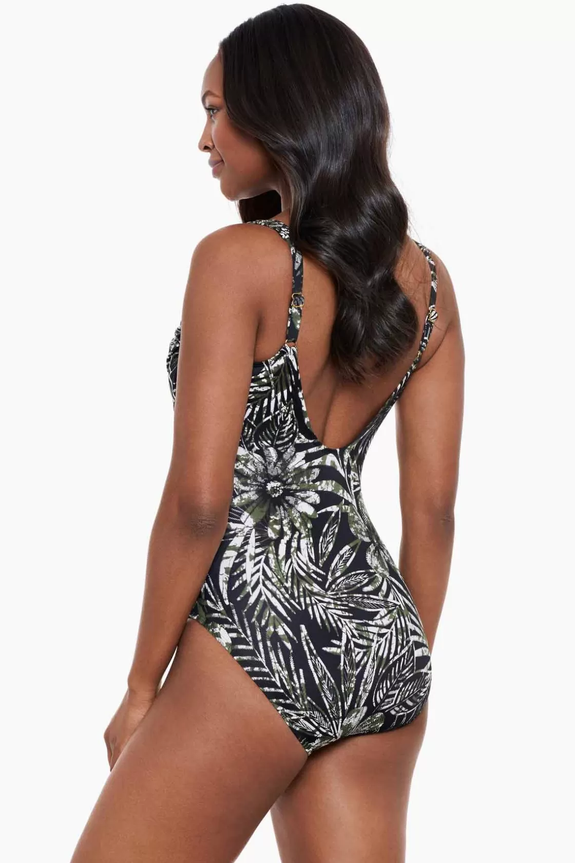 Miraclesuit One Piece^Zahara Sanibel One Piece Swimsuit Black/Multi